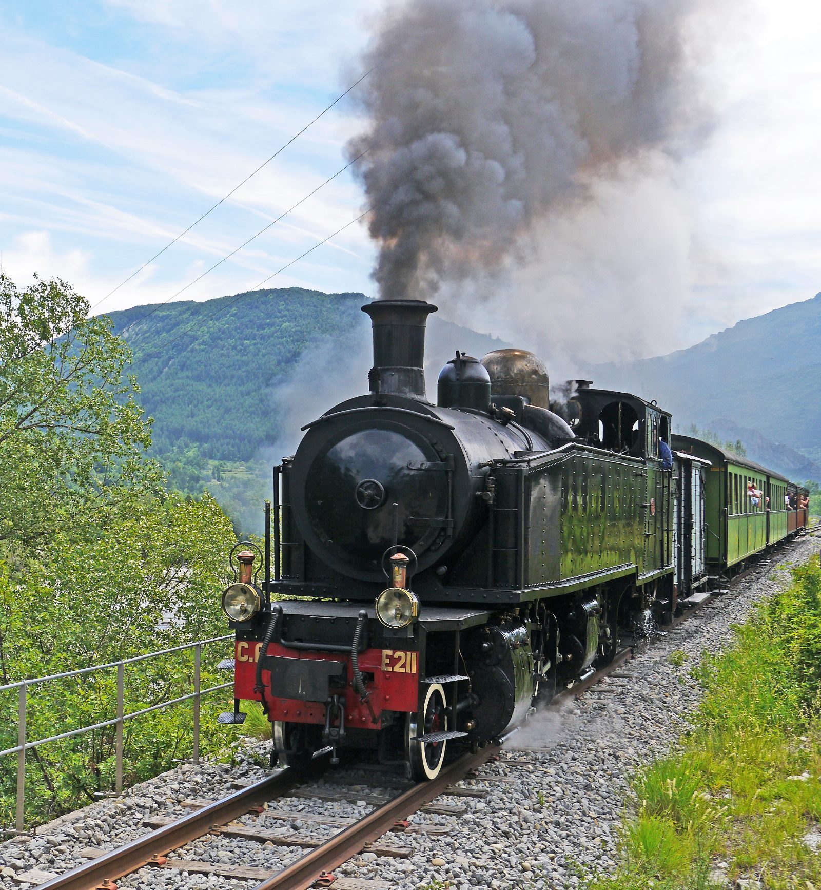 French Alps Train From Nice
