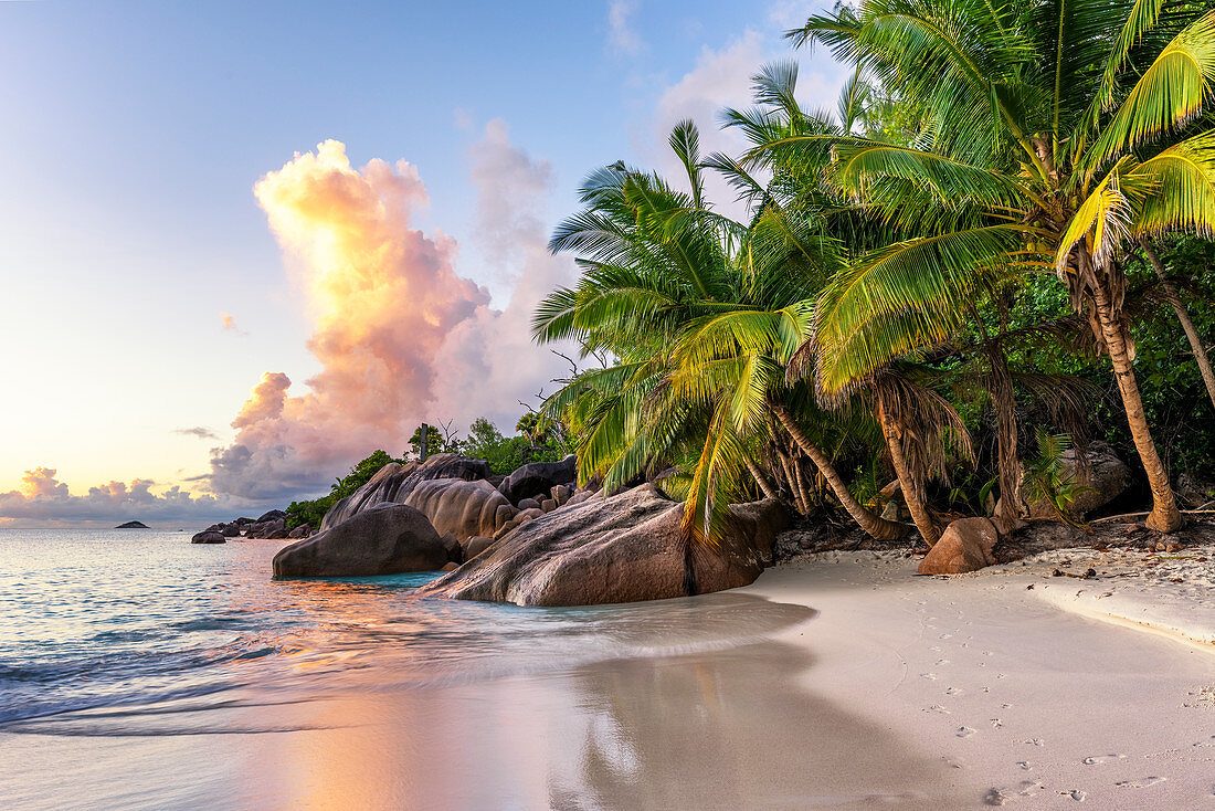 Anse Lazio Beach Shoreline