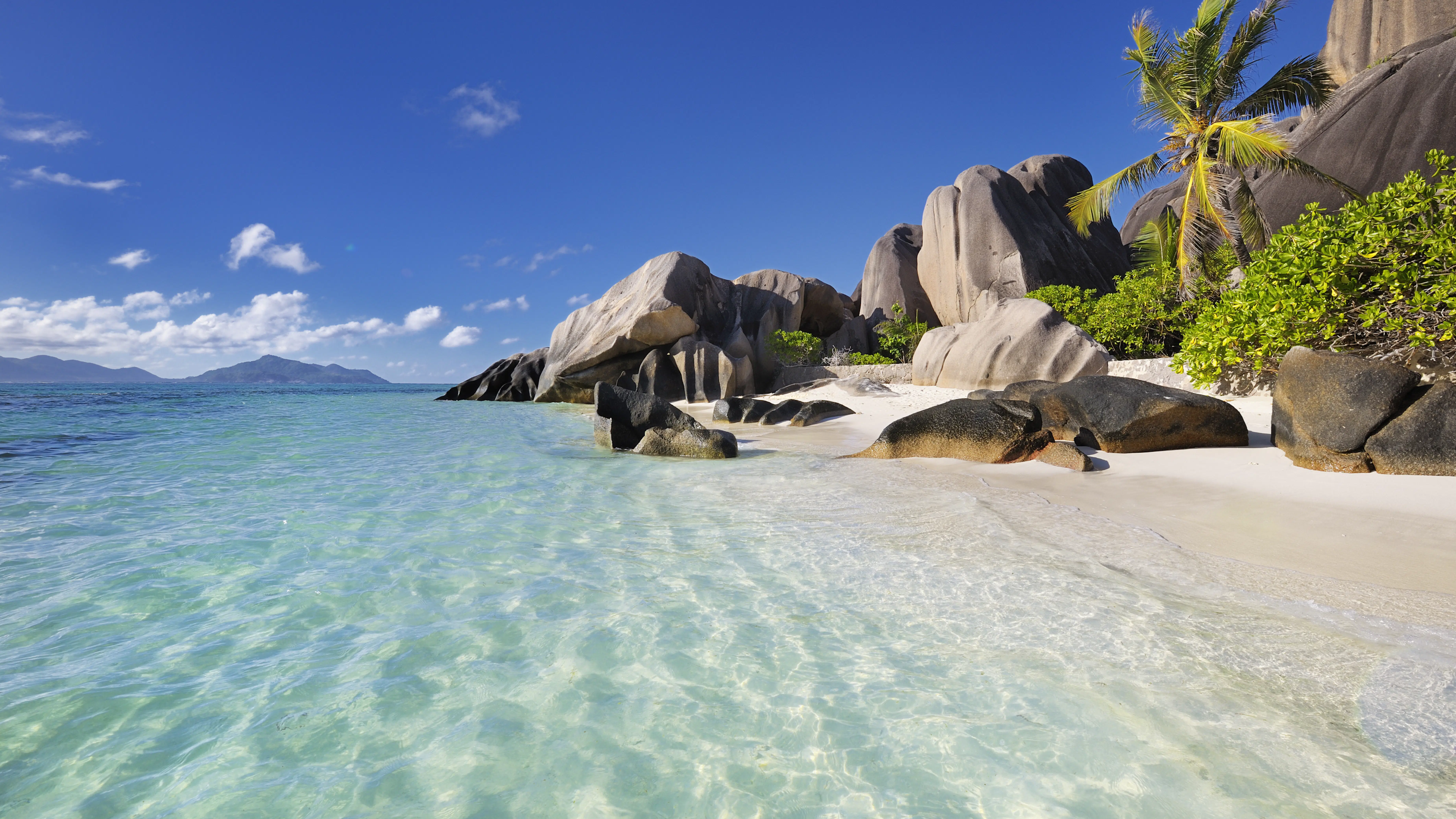 Anse Source d'Argent Shoreline