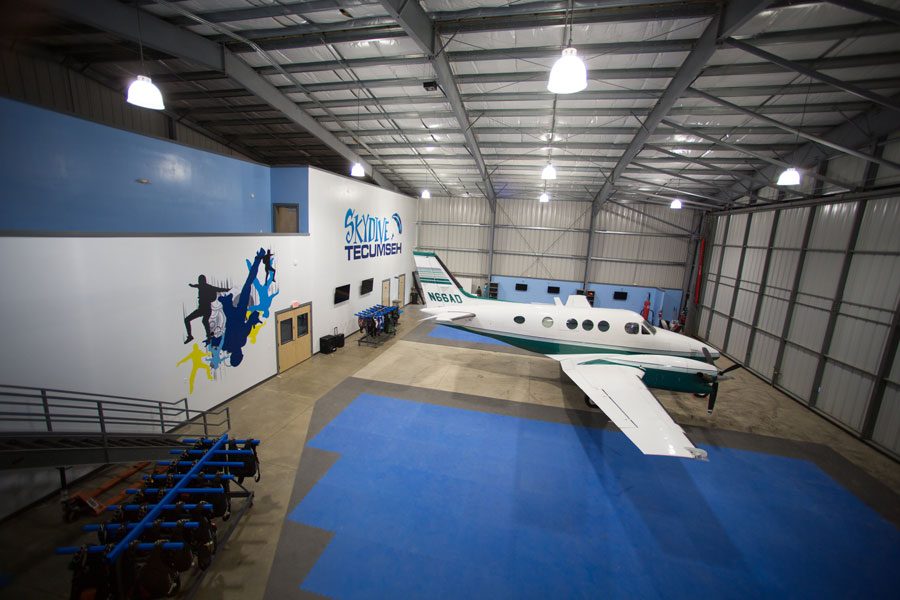 Aircraft Hangar Apron