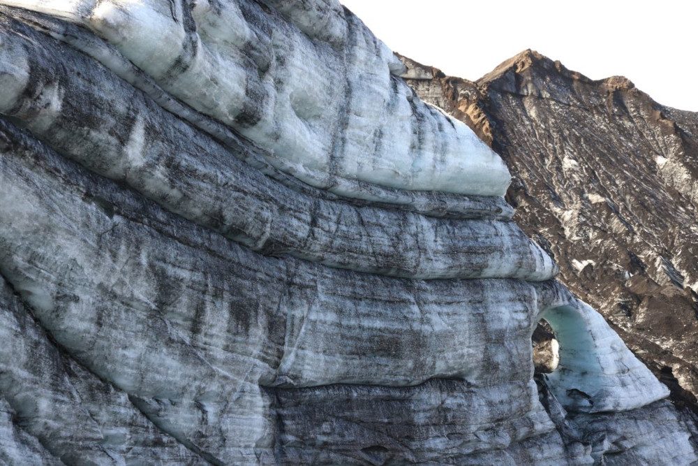 Floating Iceberg Close-up