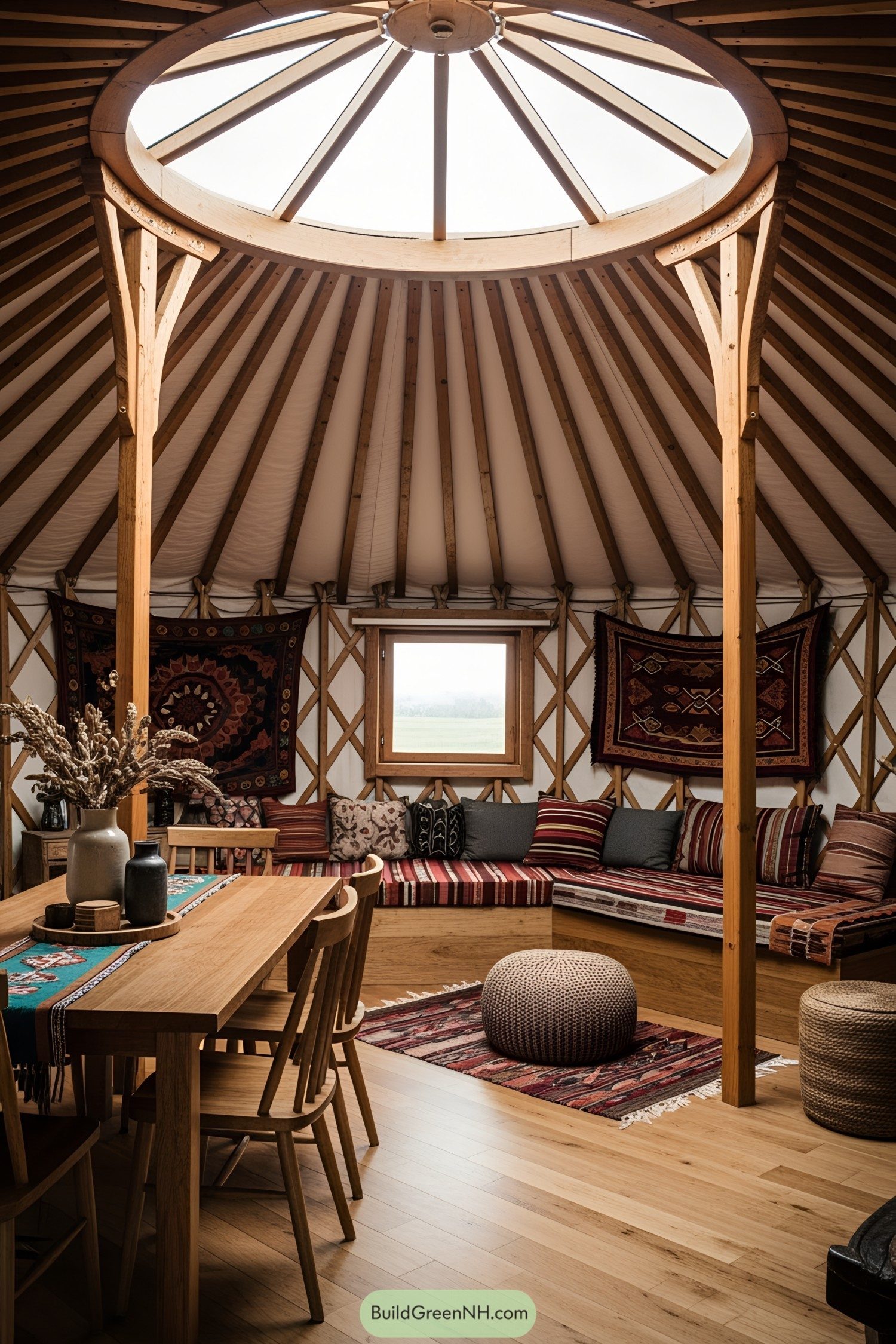 Traditional Felt Yurts