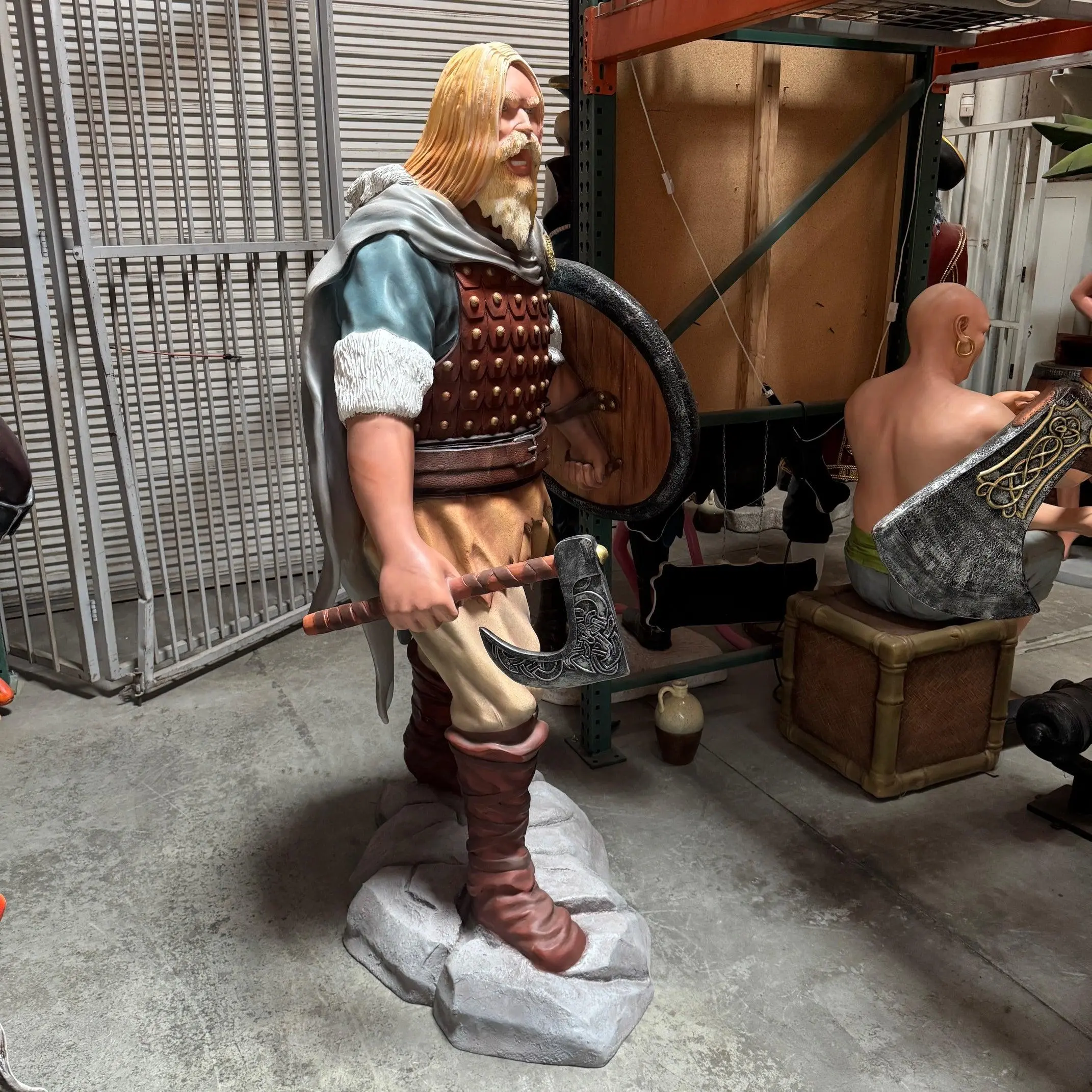 Life-size Viking