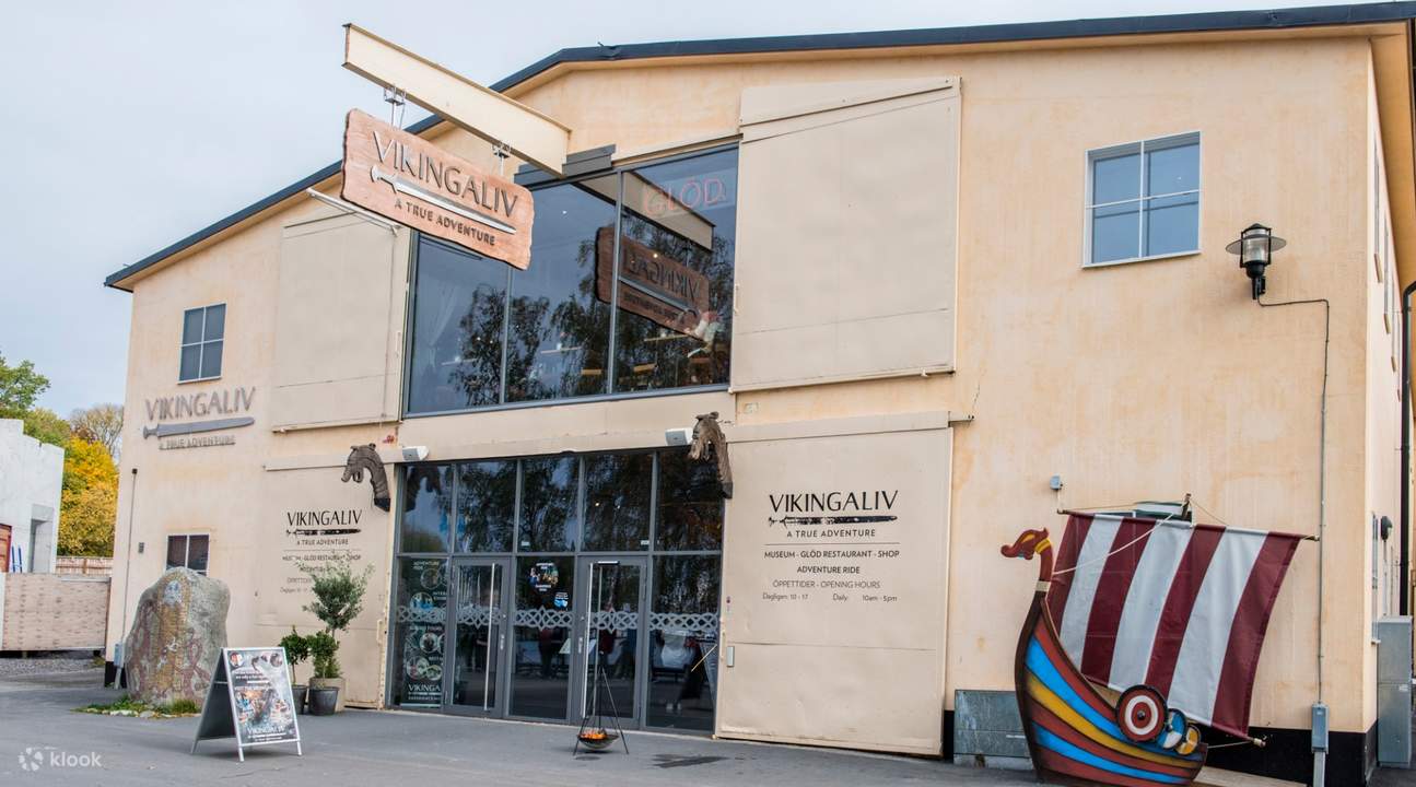 The Viking Museum Entrance