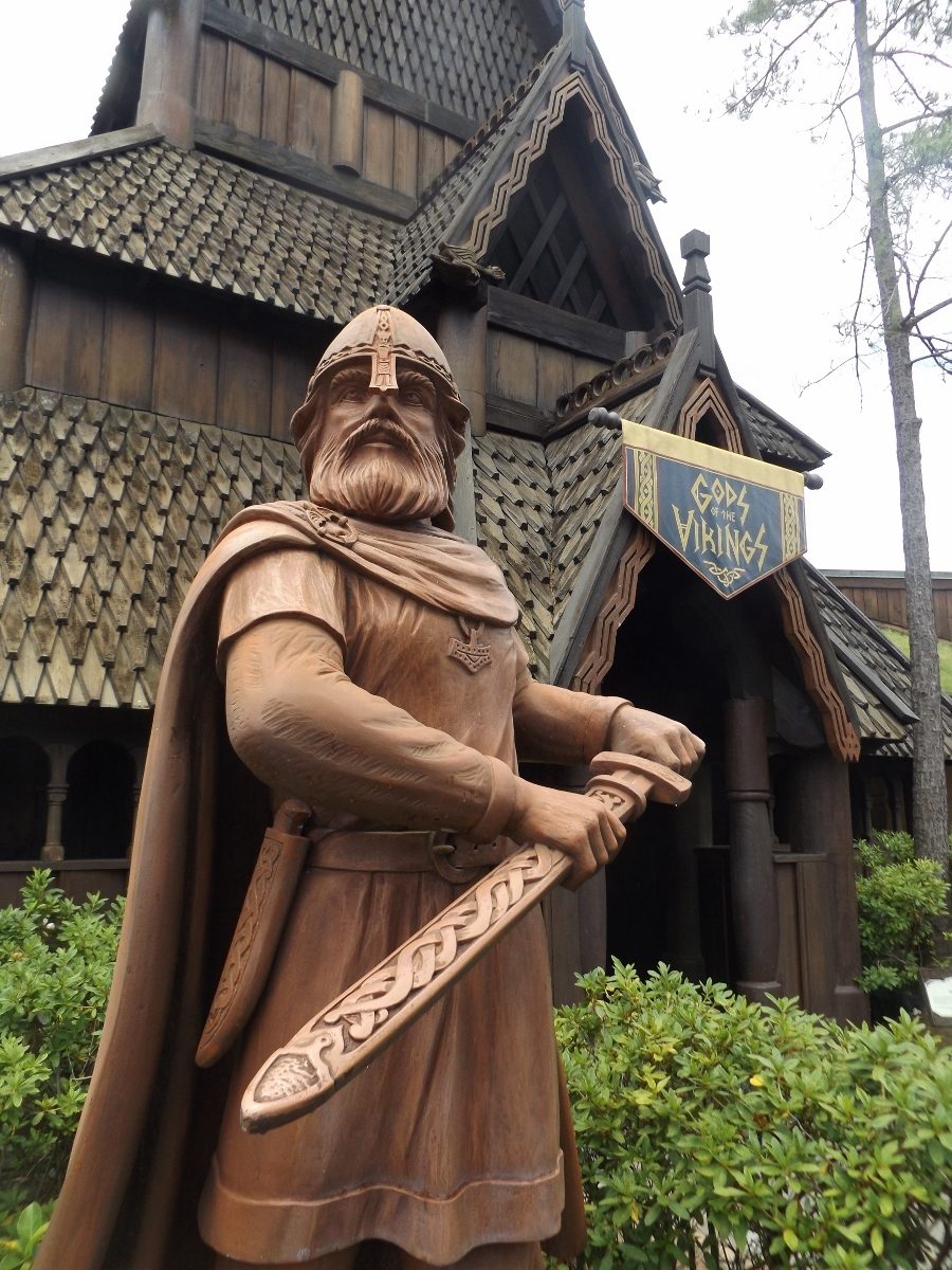 Viking Statue Entrance