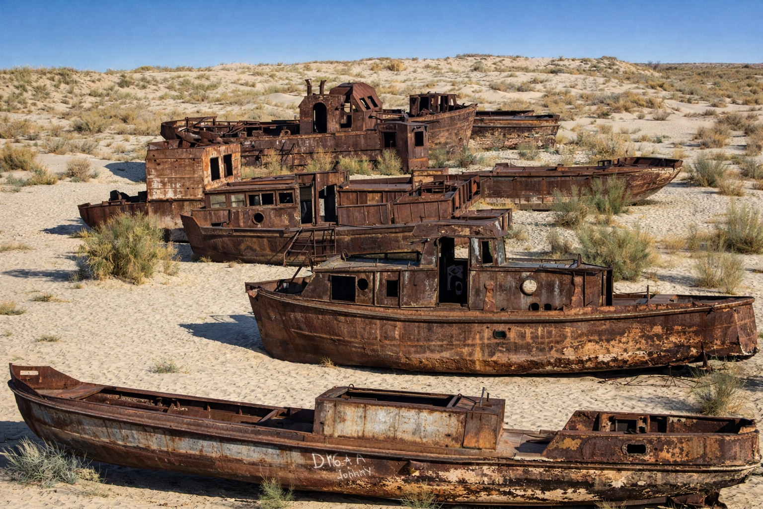 Moynaq Ship Graveyard