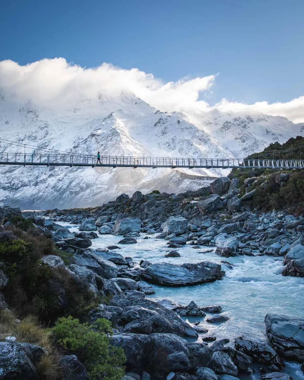 Hooker Valley Track First Bridge
