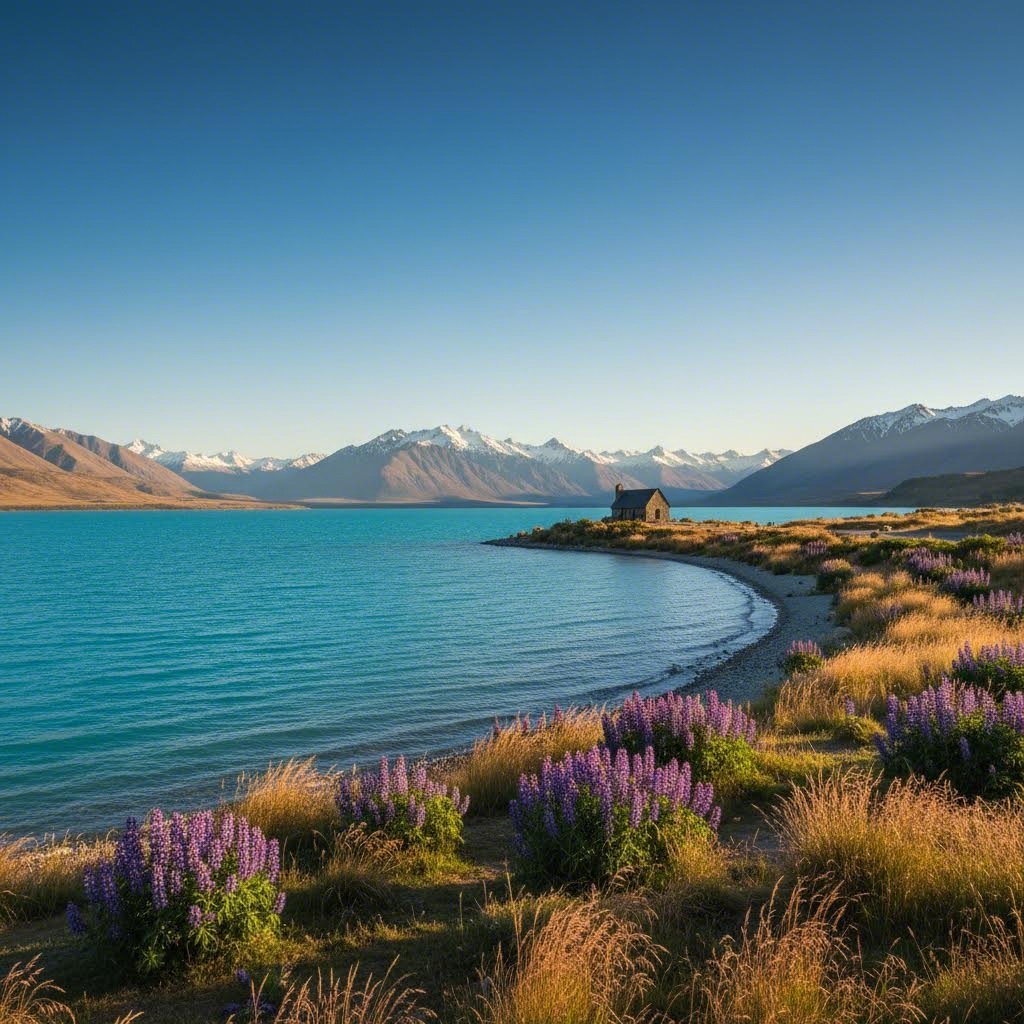 Lake Tekapo Shoreline