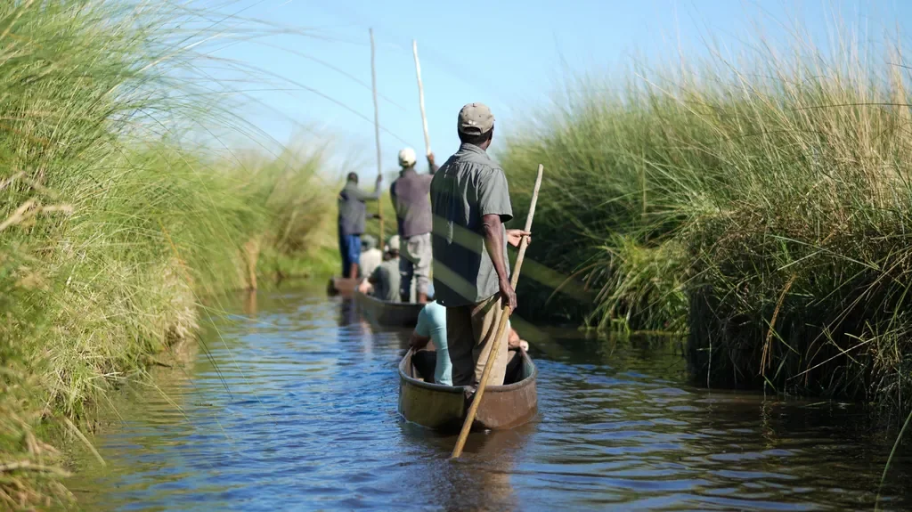 Okavango Delta Canoe Tour