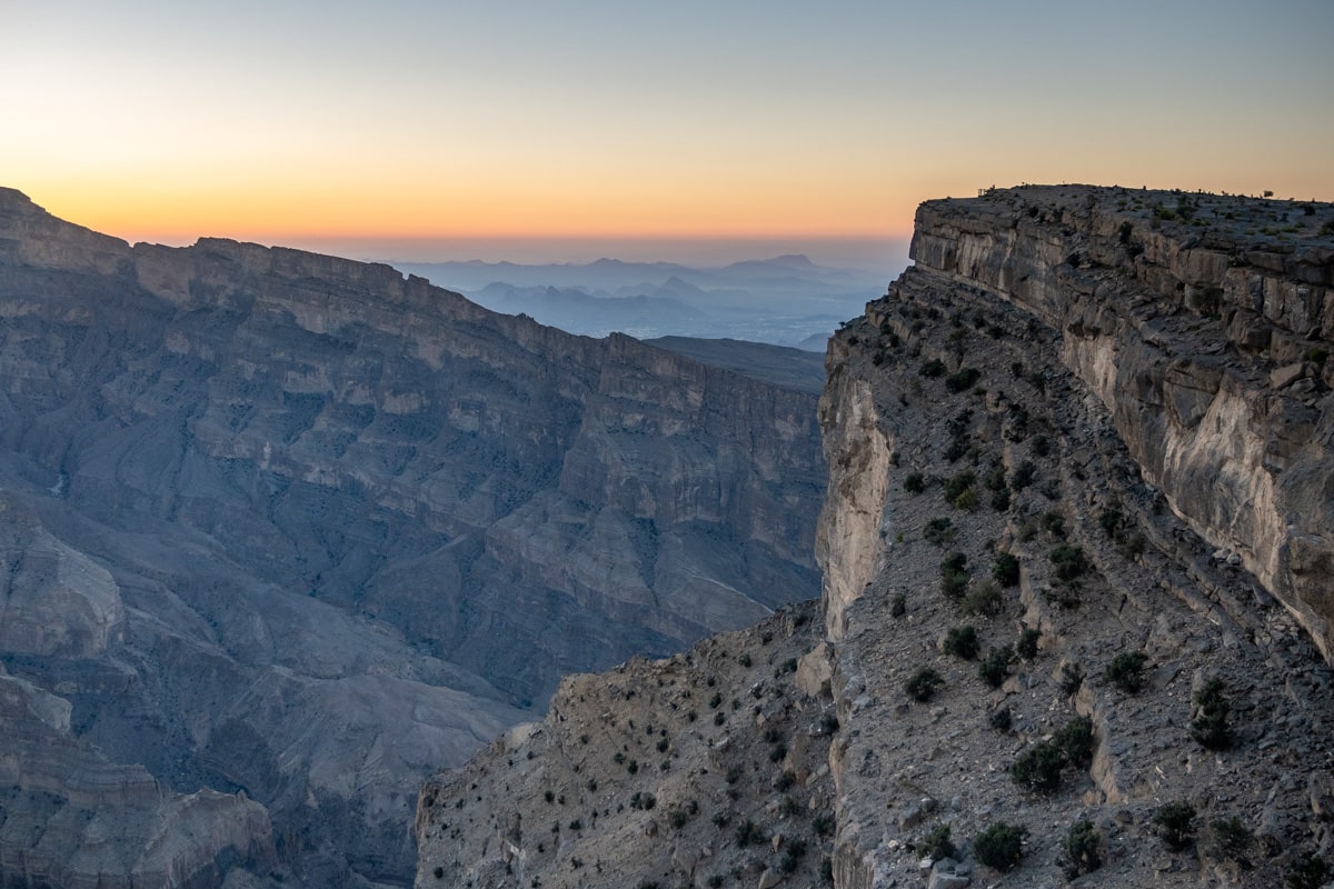 Jebel Shams Summit Plateau