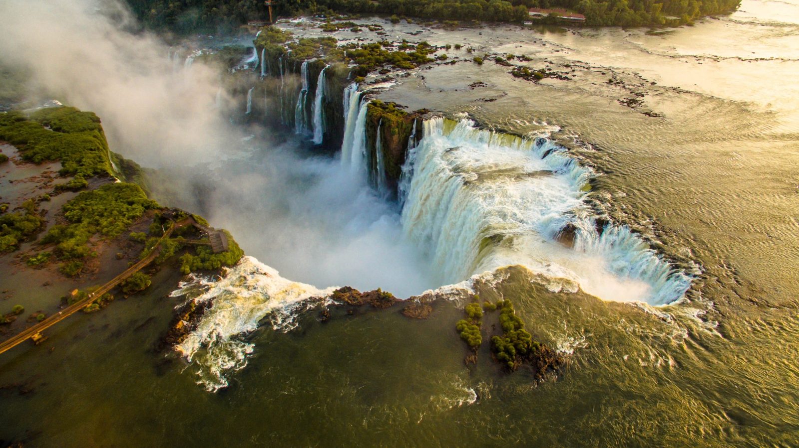 Devil's Throat Aerial View