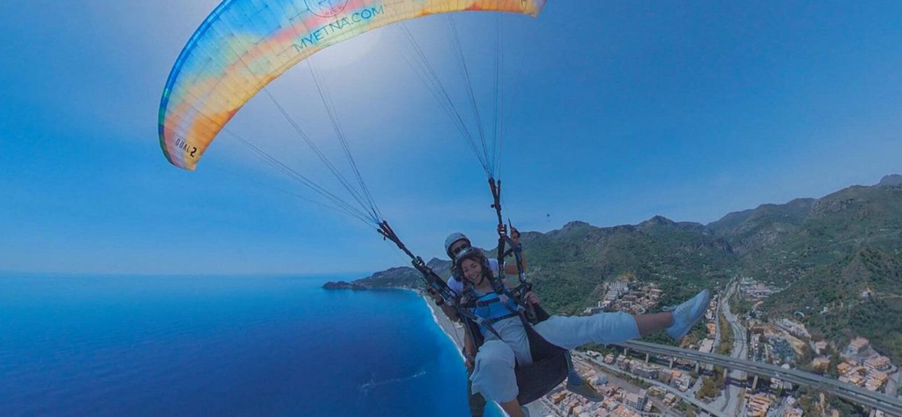 Paragliding Taormina