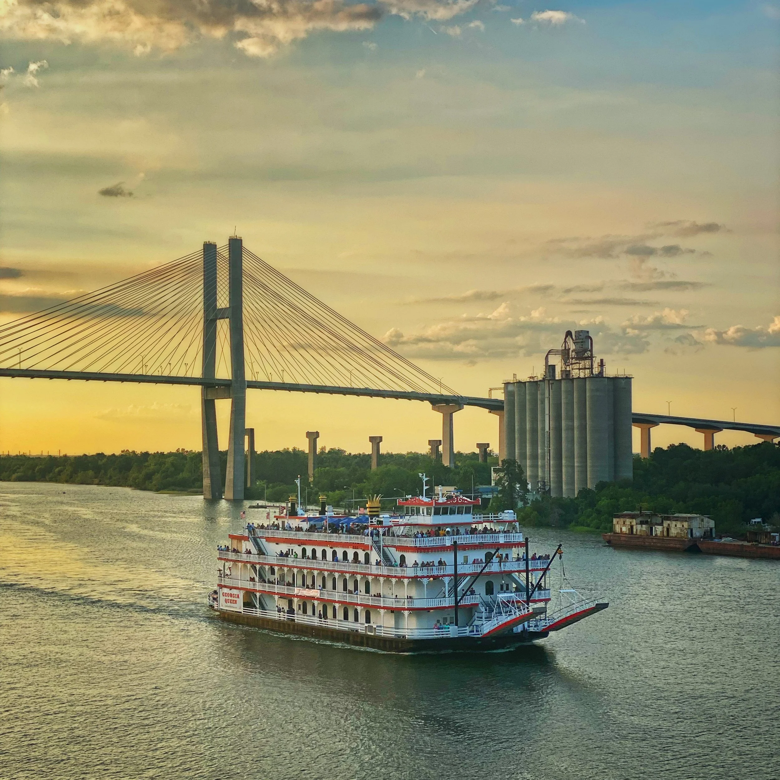 Savannah Sunset Cruise on the River