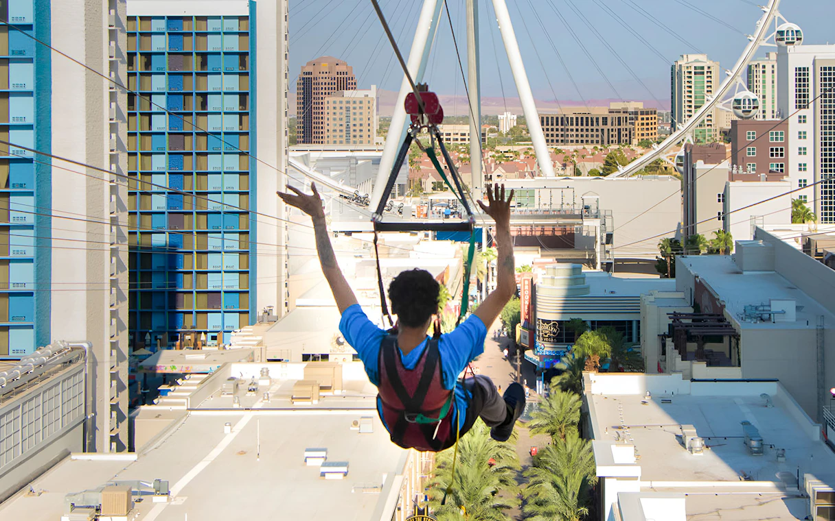 Your experience at Las Vegas Strip Zipline