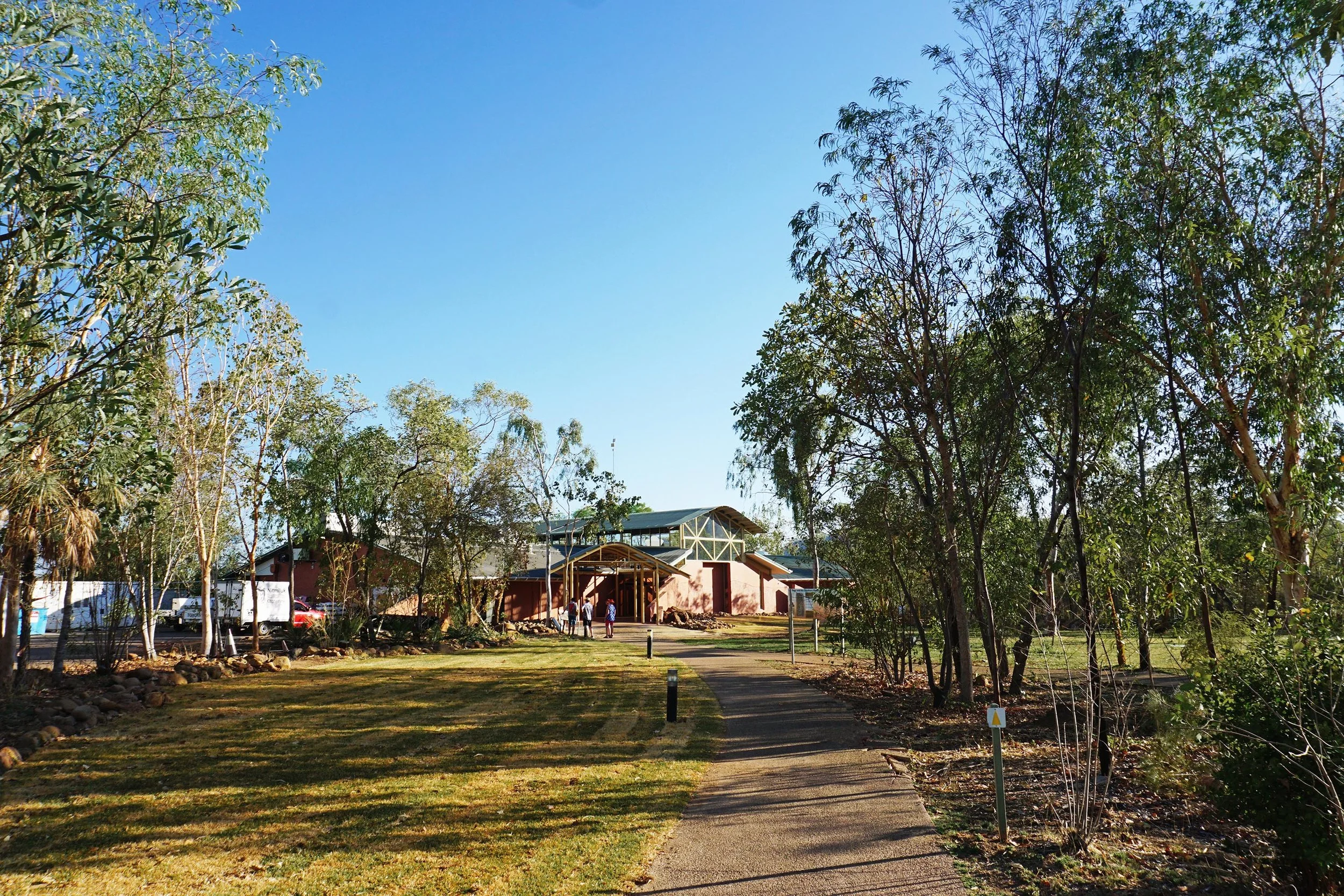 Visitor Center Arrival