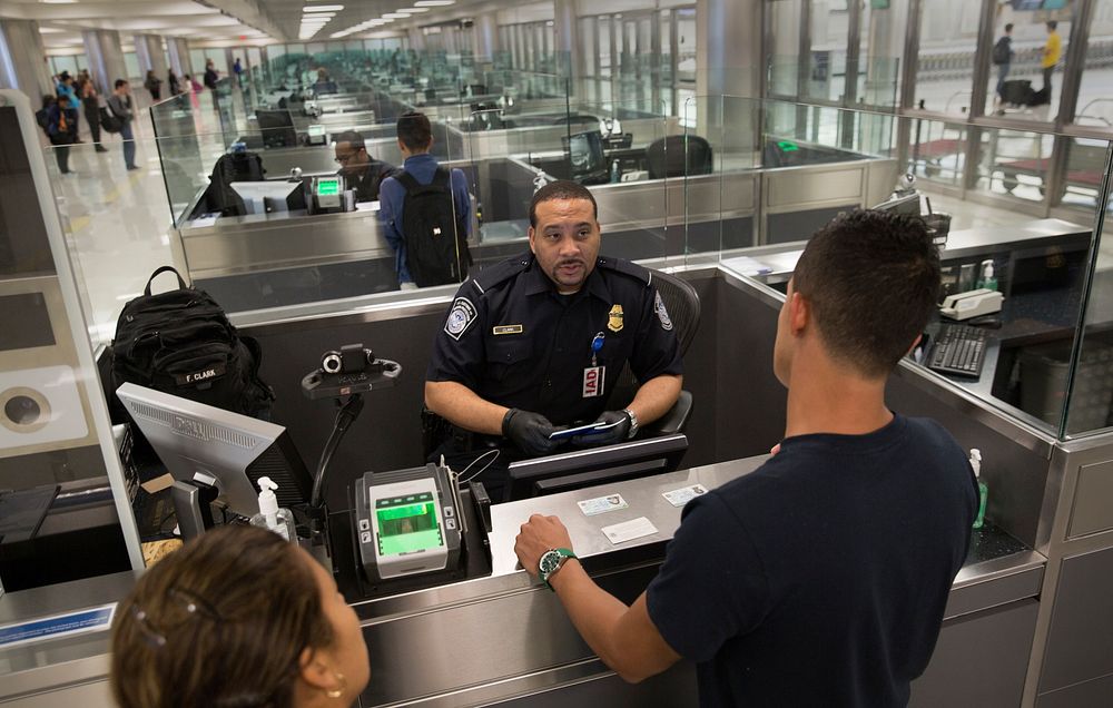 Customs Inspection Area