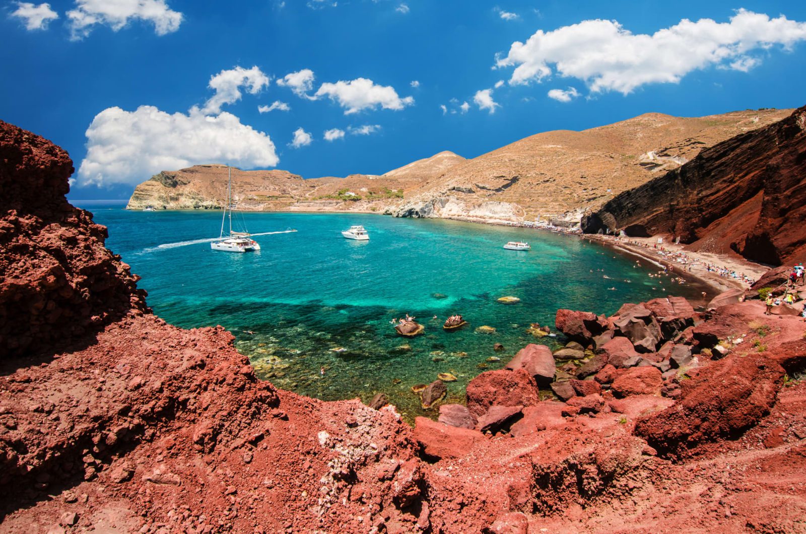Red Beach Cliffs