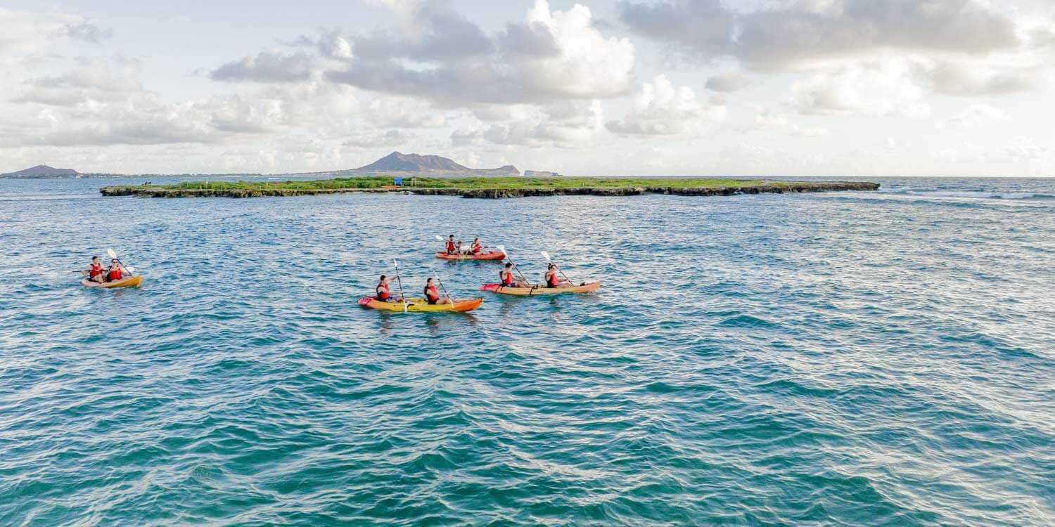 Your experience at Mokulua Islands Kayak Tour