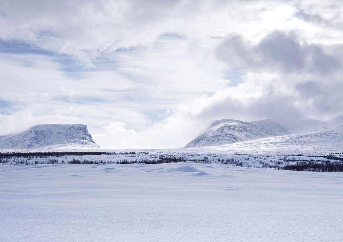 Abisko Snowmobile Tour Under Arctic Skies