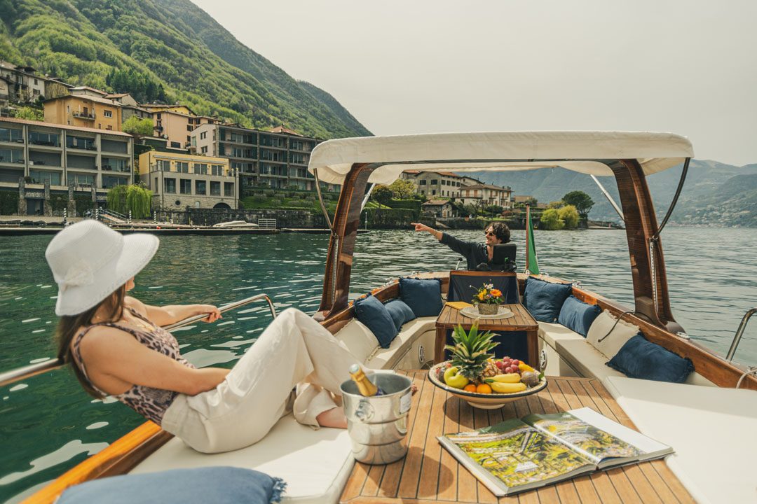 Lake Como Wooden Boat Tour