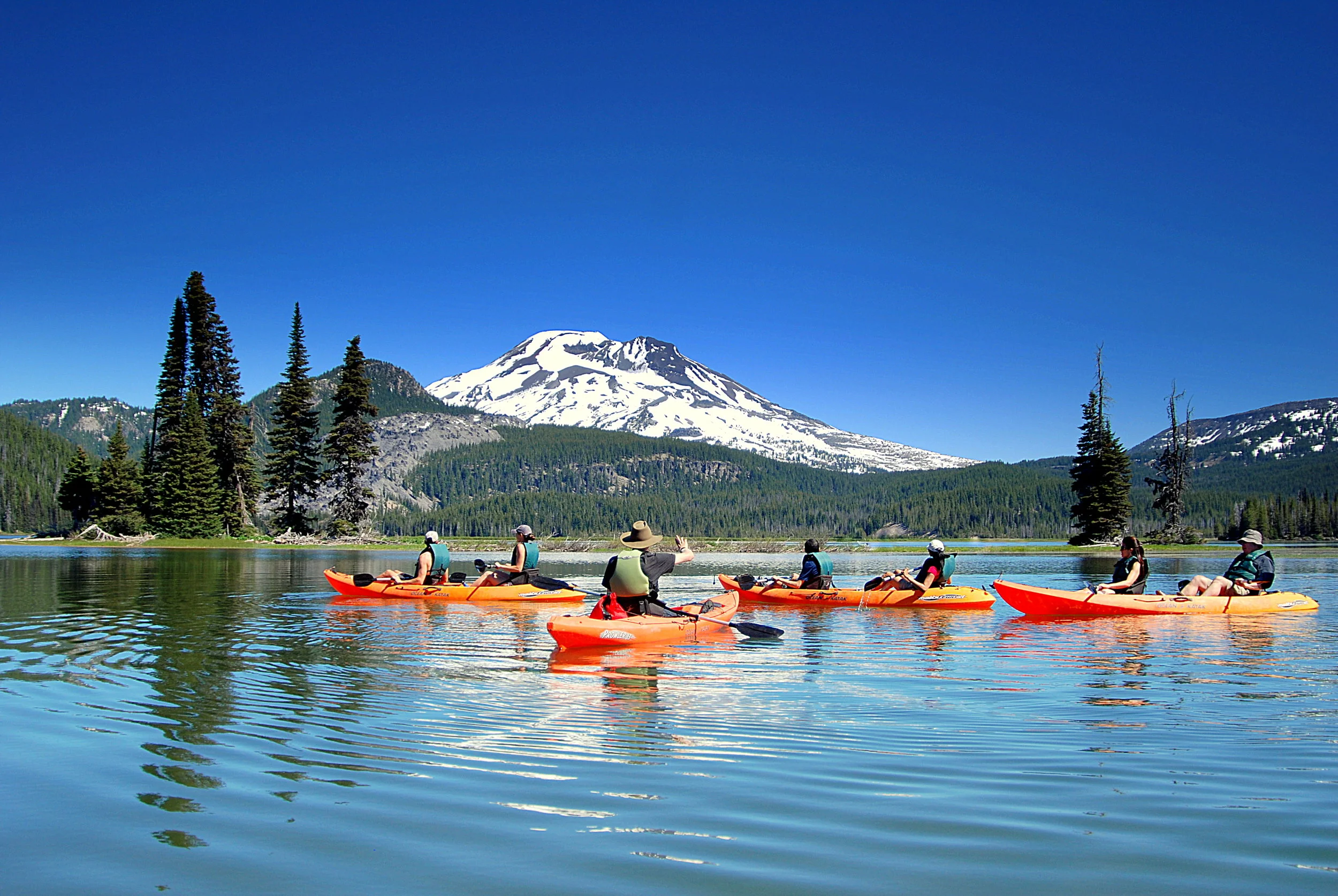 Cascade Lakes Kayak Tour