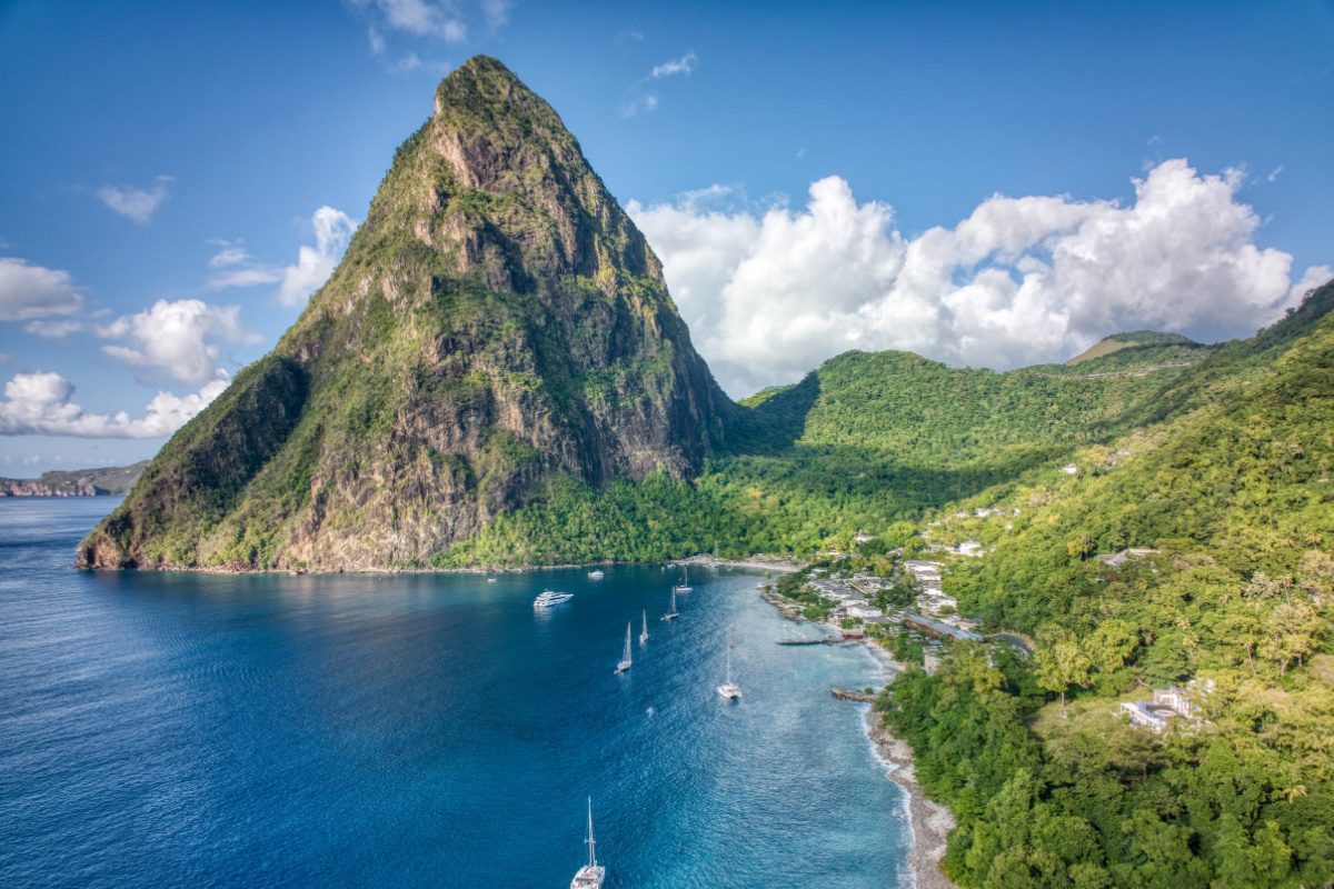 Soufriere Catamaran Tour Along St. Lucia's Coast