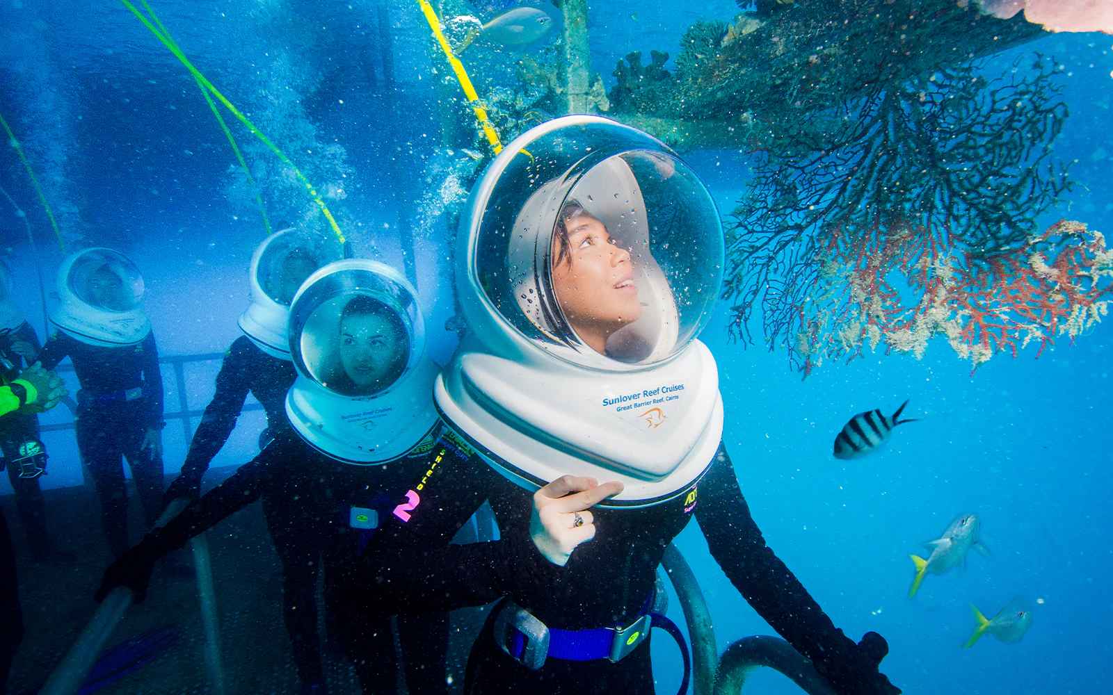 Your experience at Underwater Walking Curacao
