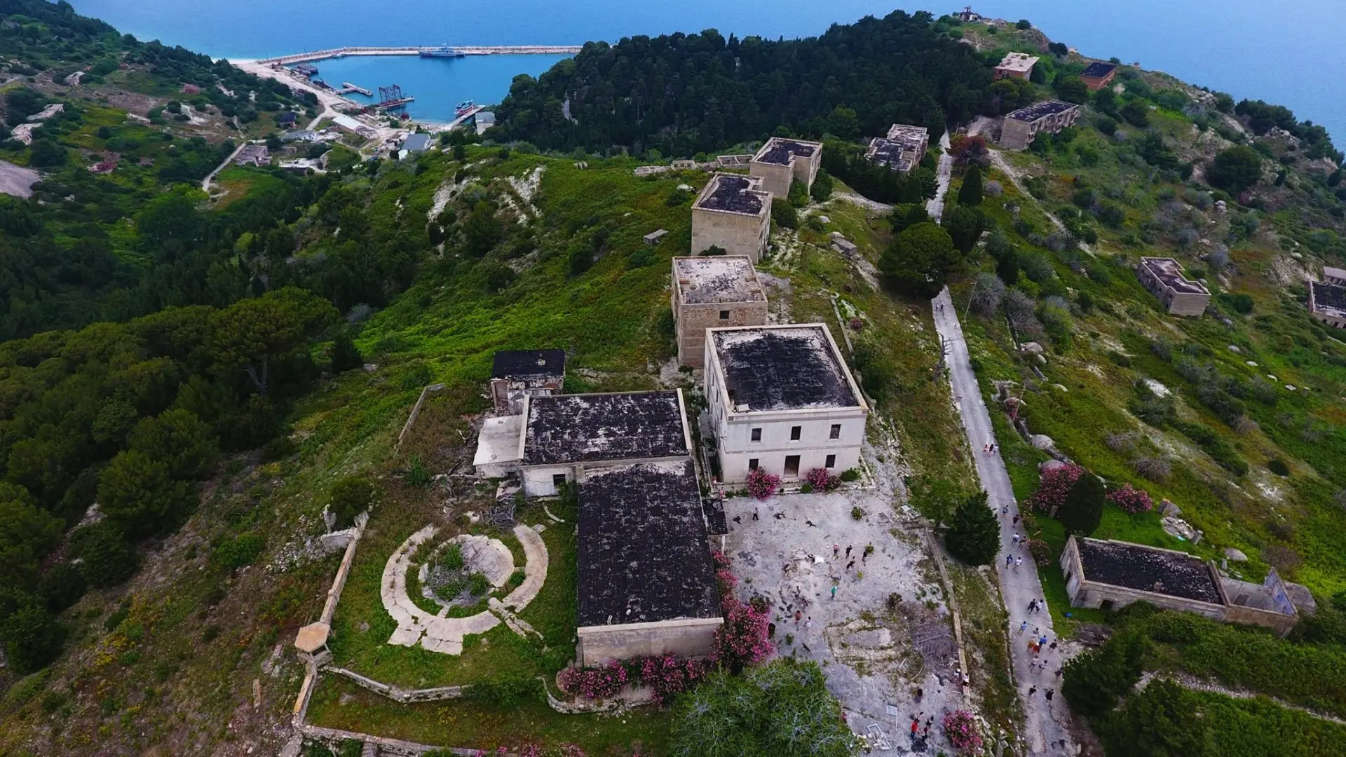 Sazan Island Military Base