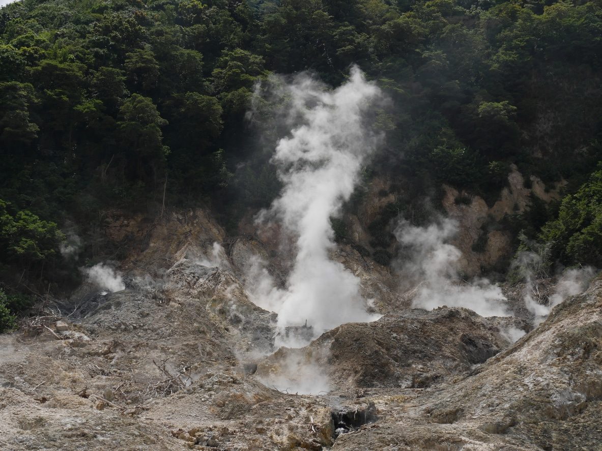 St Lucia Mud Bath Tour at Sulphur Springs