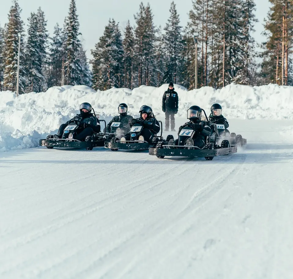 Ice Karting Lapland Racing Experience
