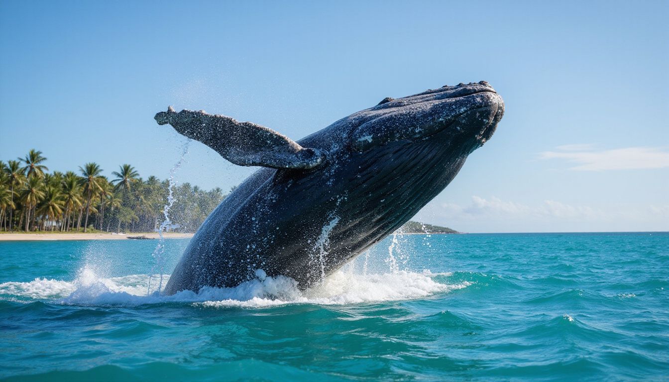 Samana Whale Watching in the Bay