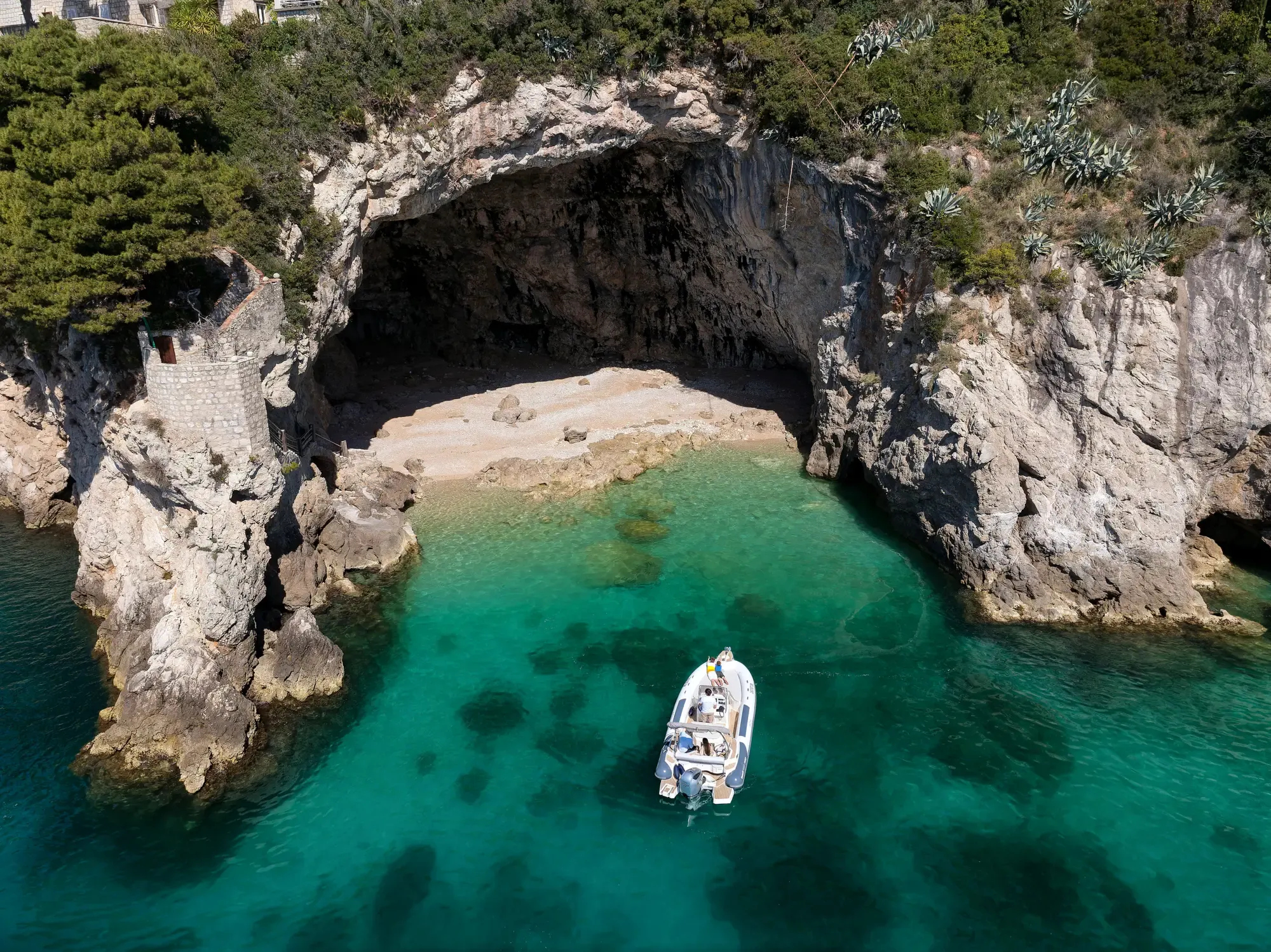 Betina Cave Boat Tour on Lokrum