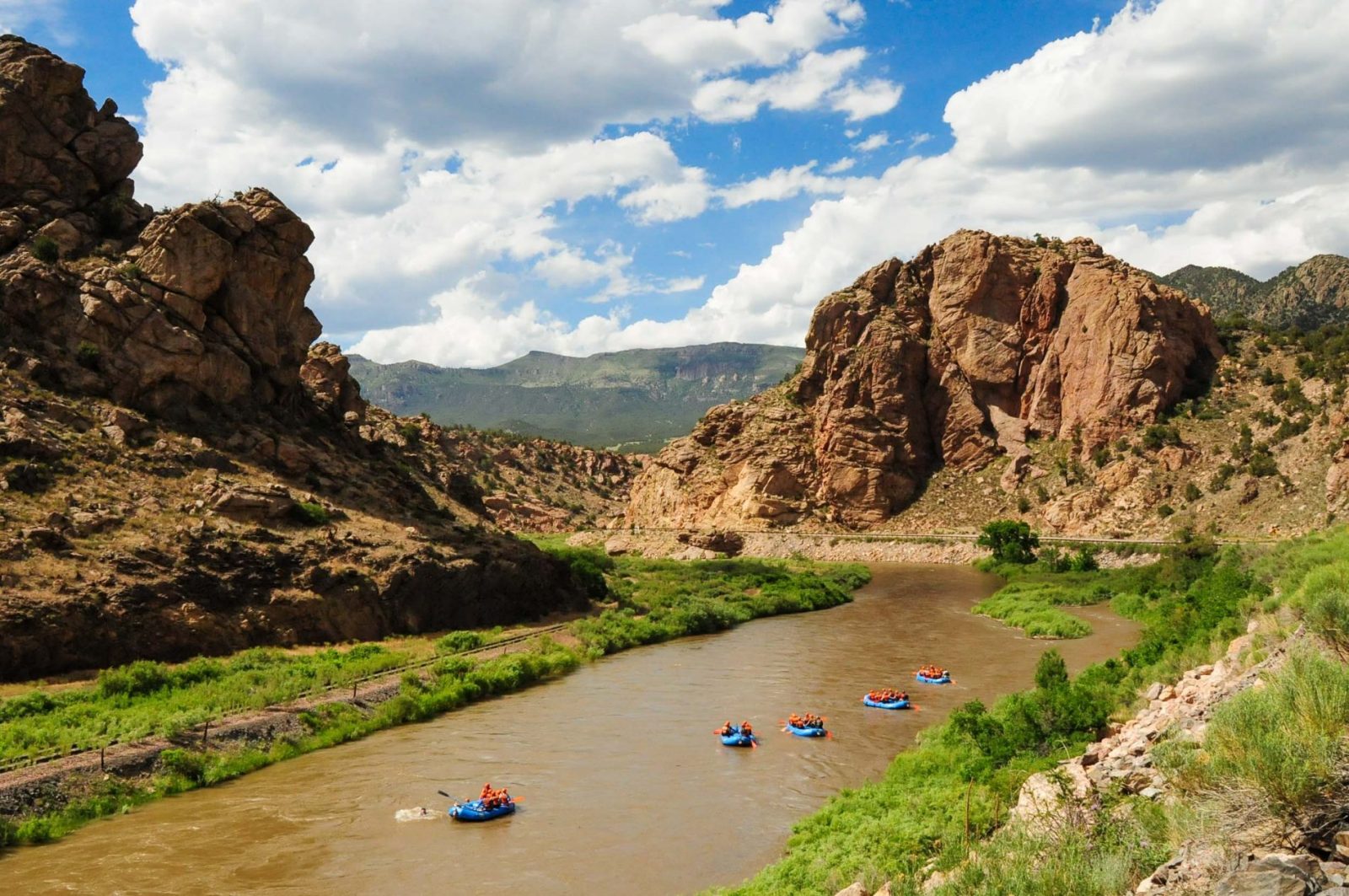 Bighorn Sheep Canyon Rafting on Arkansas River