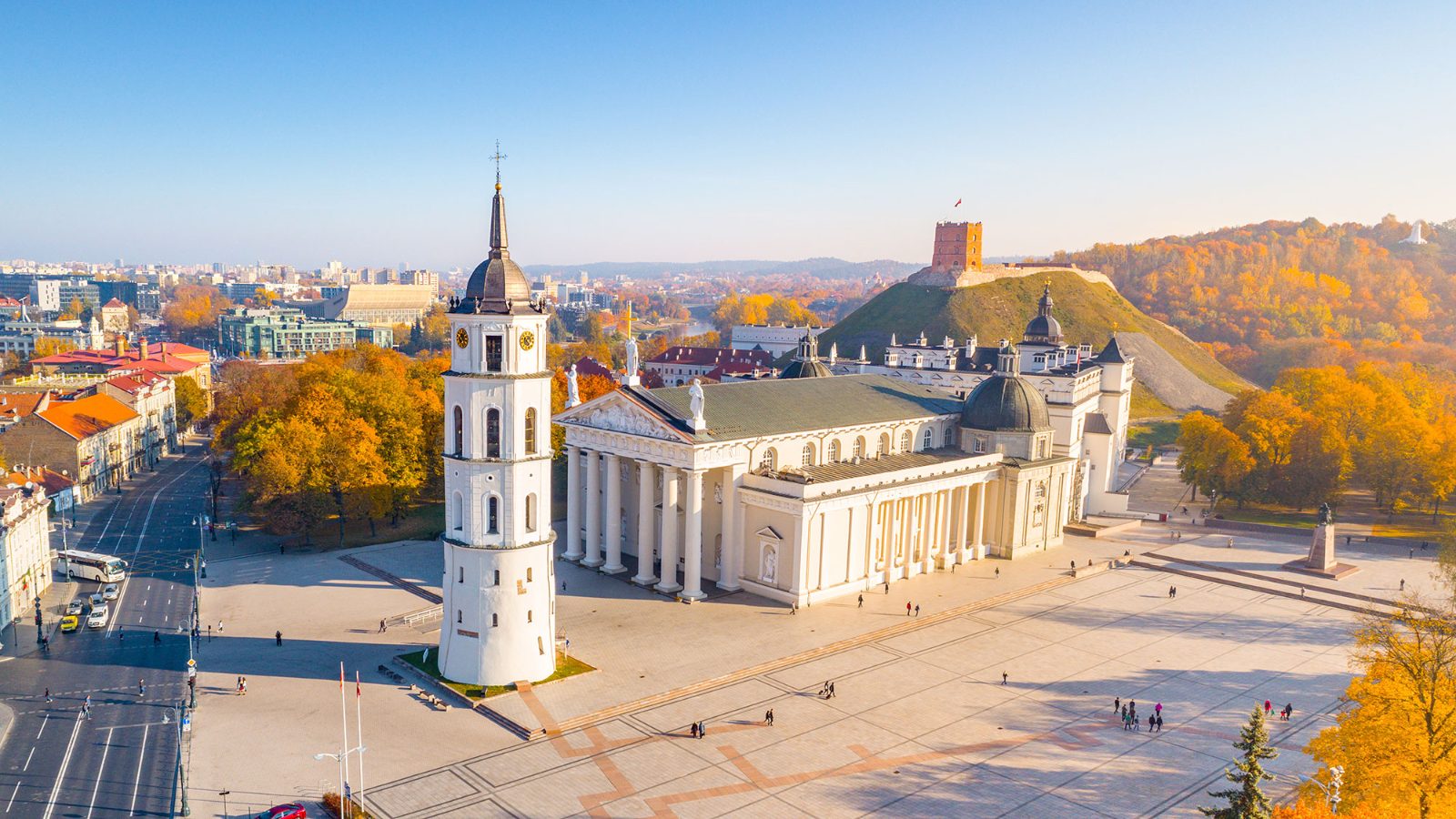 Departure from Vilnius Cathedral Square