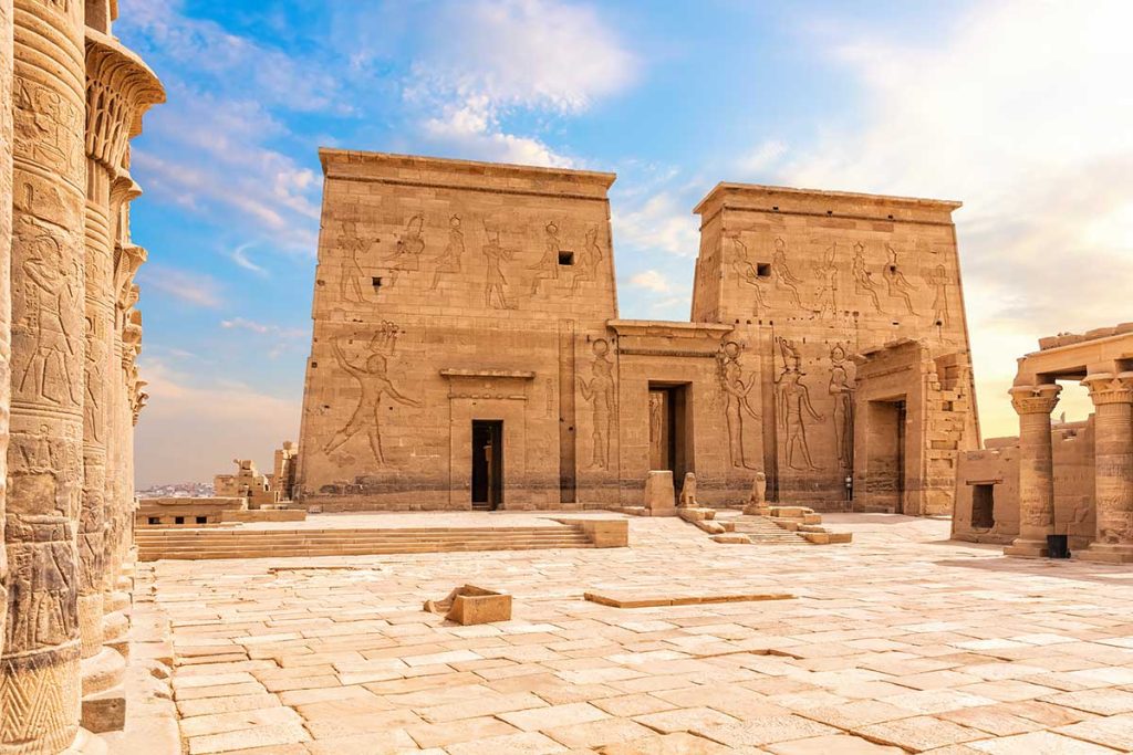 Exploring the Temple of Isis