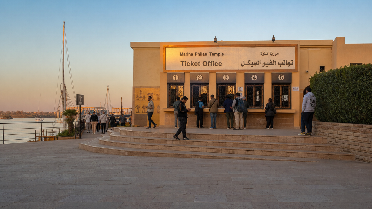 Marina Philae Temple Ticket Office