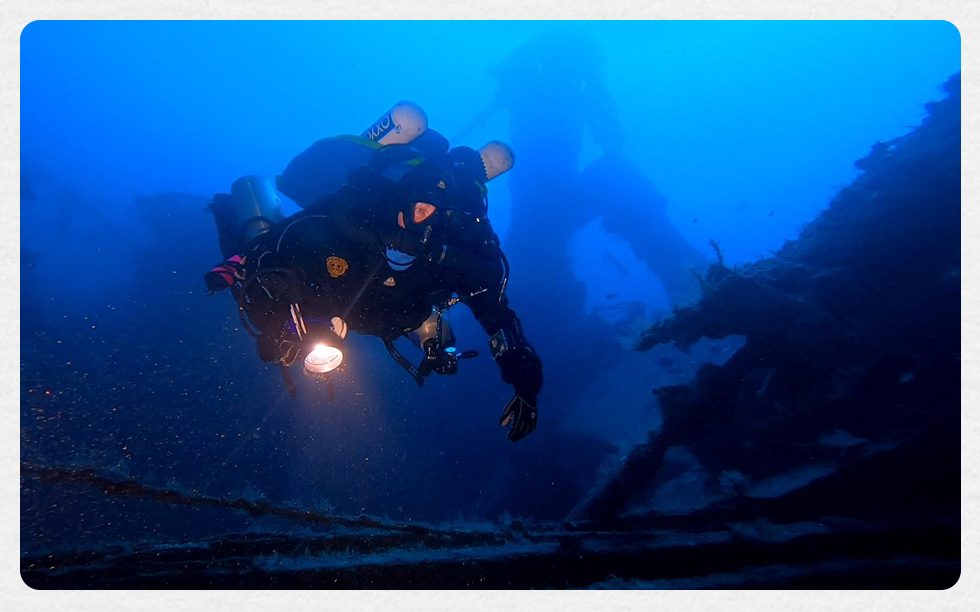 Morning Dive at Dragon Lady