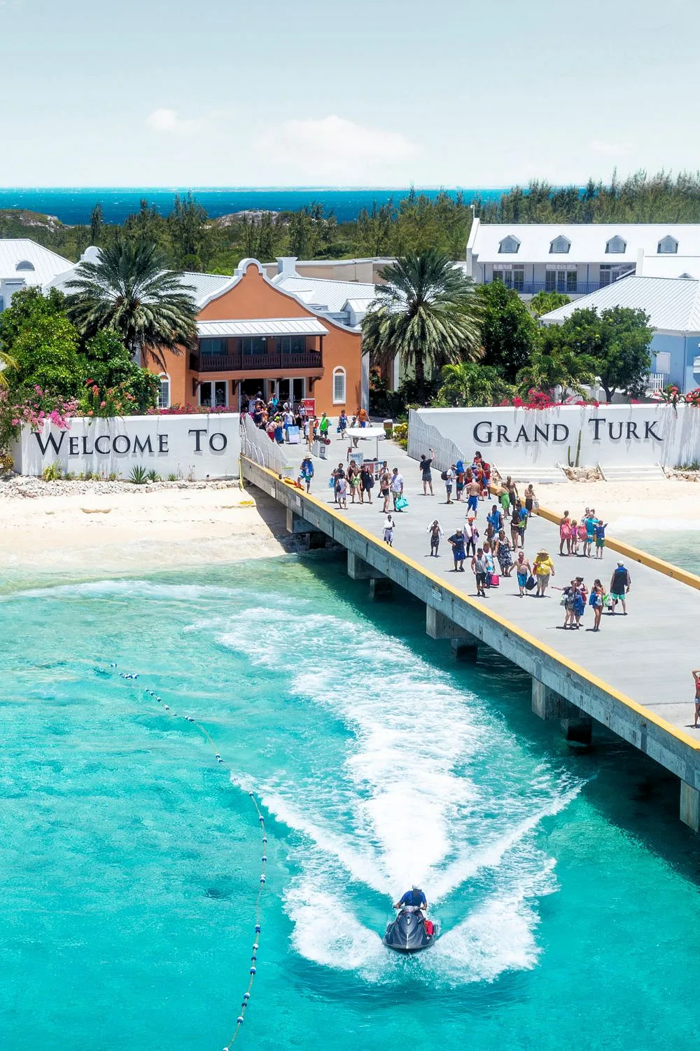 Outside the Cruise Port Gate