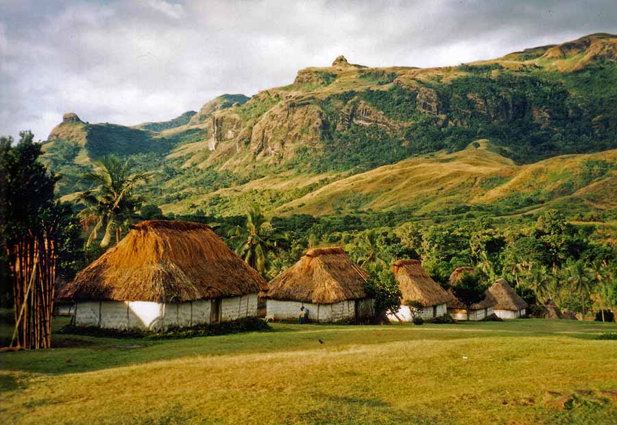 Traditional Fijian Village