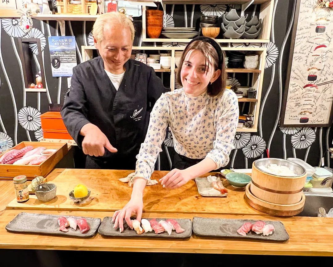 Tsukiji Sushi Making Class