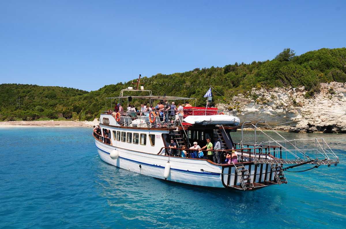 Corfu to Parga Boat Trip