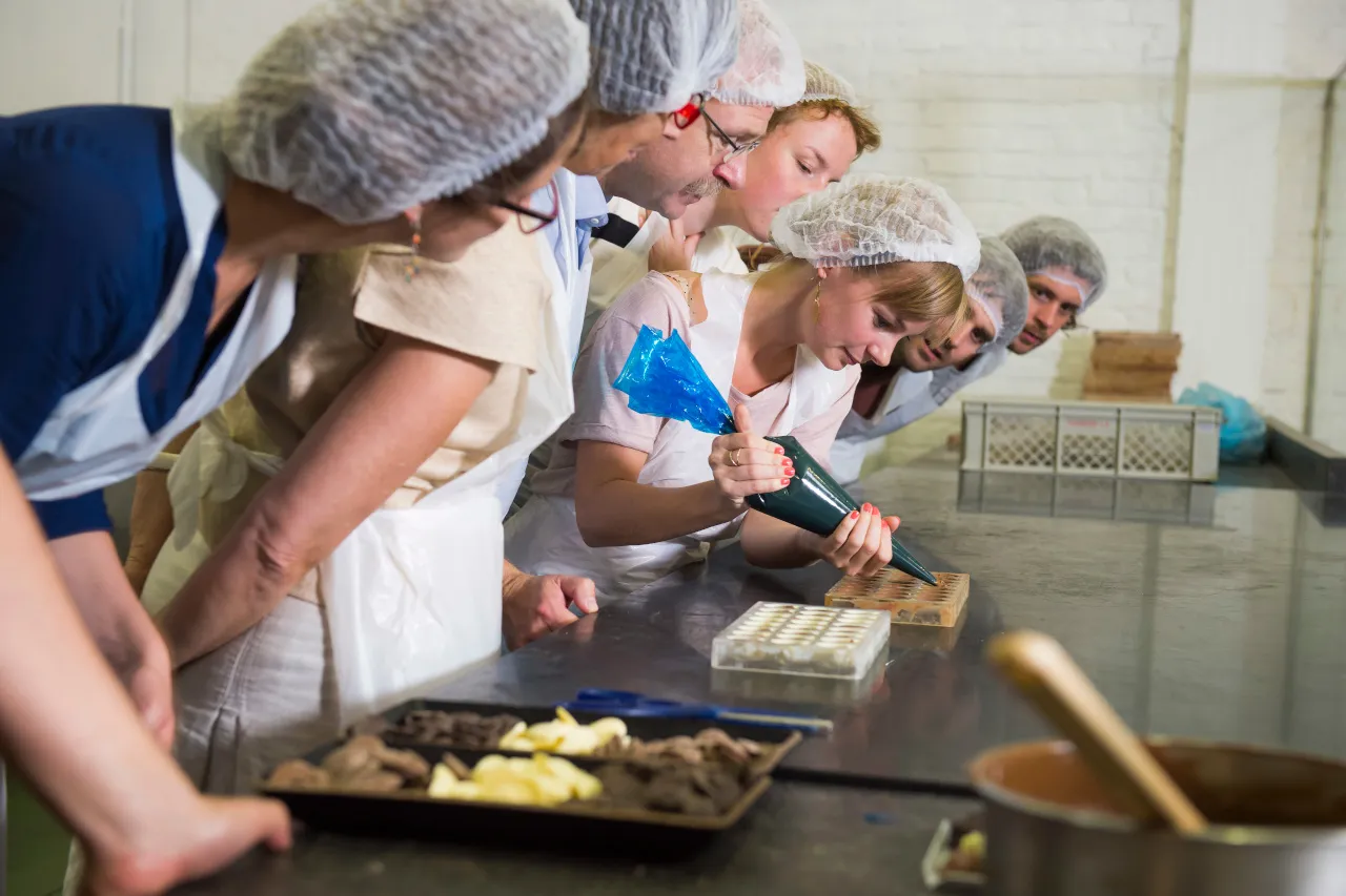 Live Praline Demonstration
