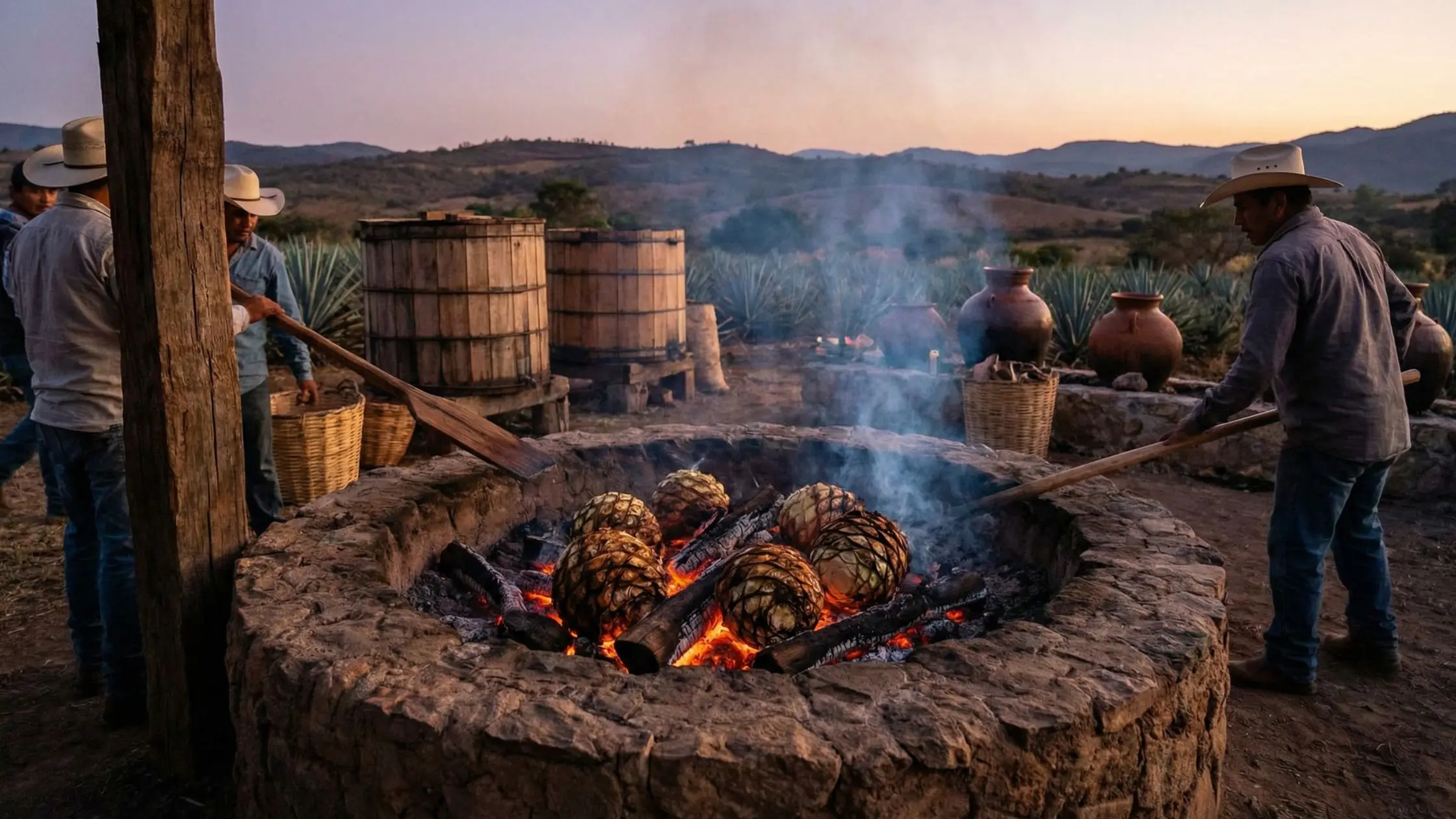 Agave Roasting Pit