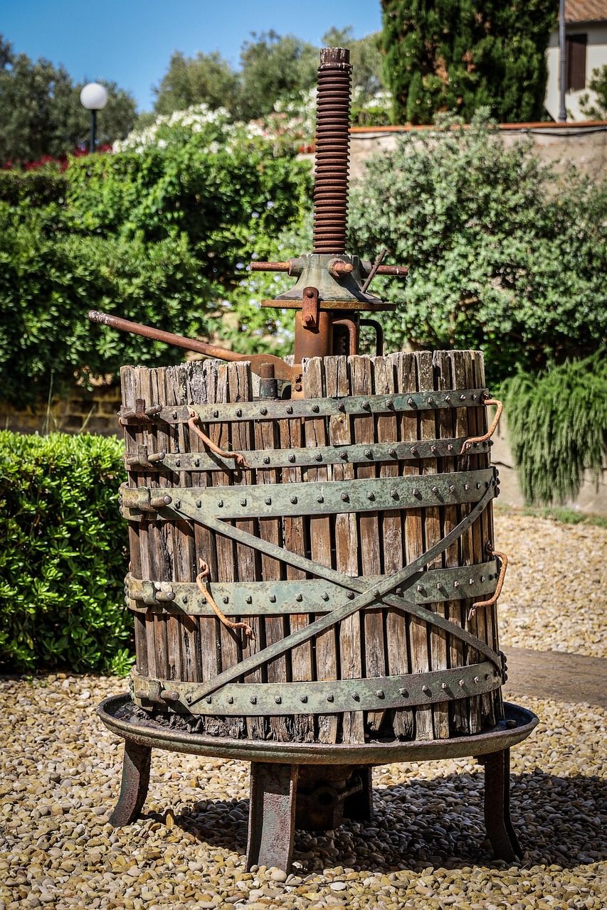 Traditional Wine Press