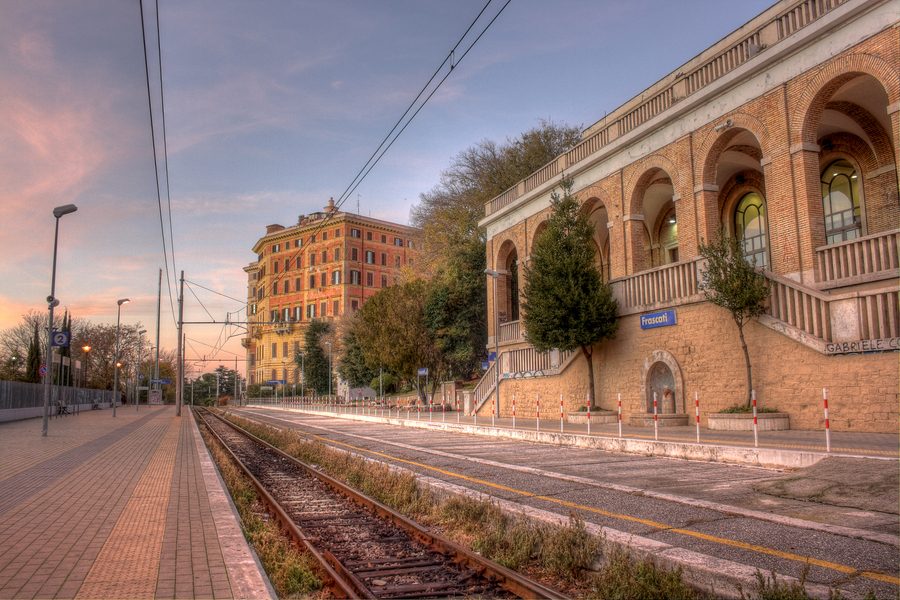 Arrival at Piazza della Stazione