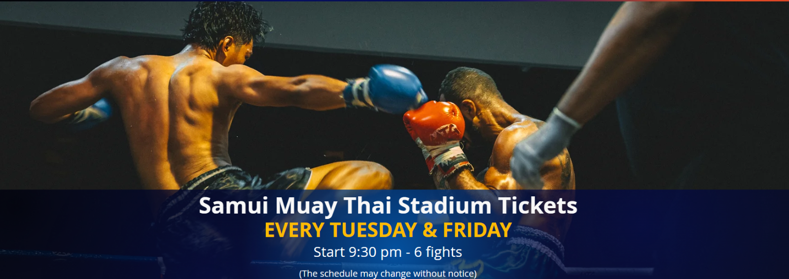 Samui Muay Thai Tickets