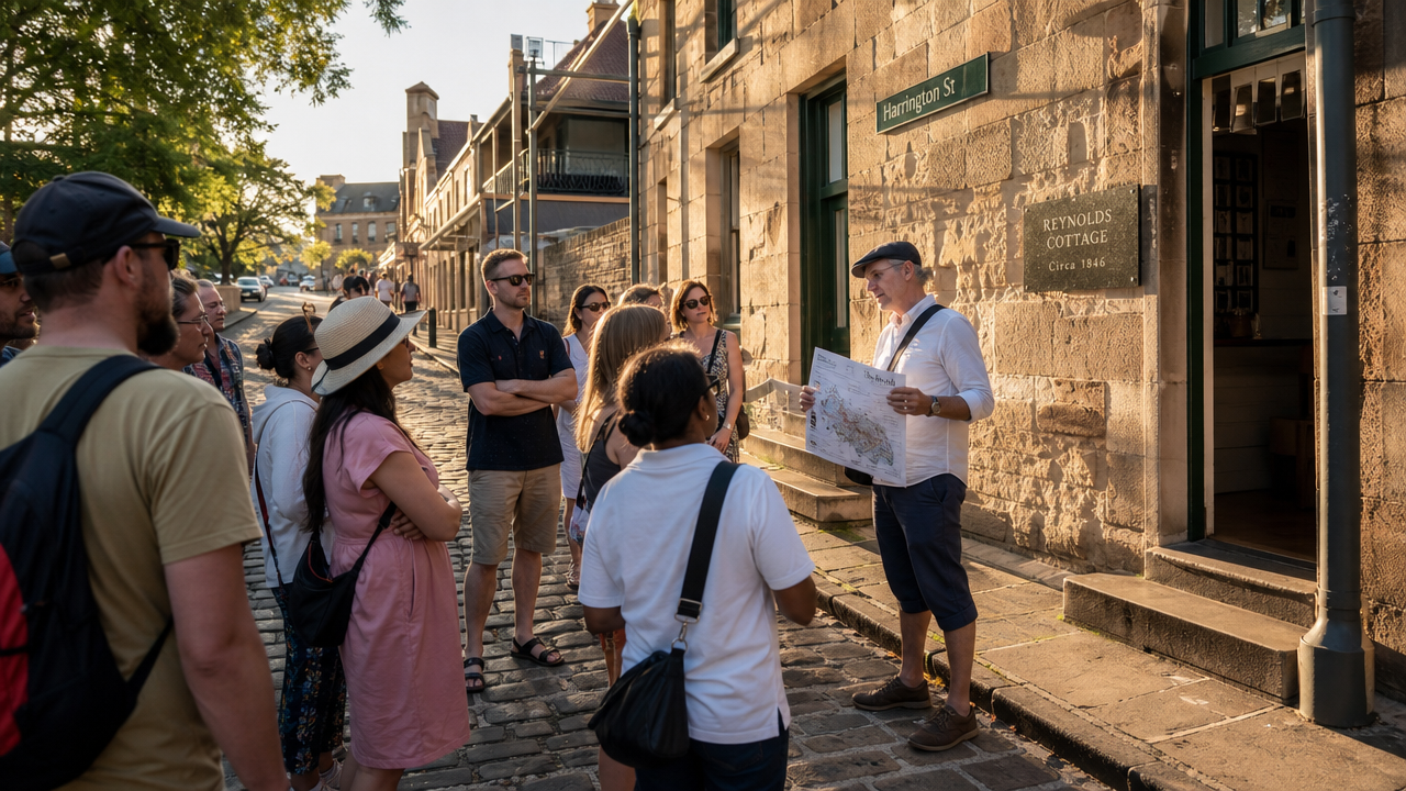 Your experience at The Rocks Sydney Walking Tour