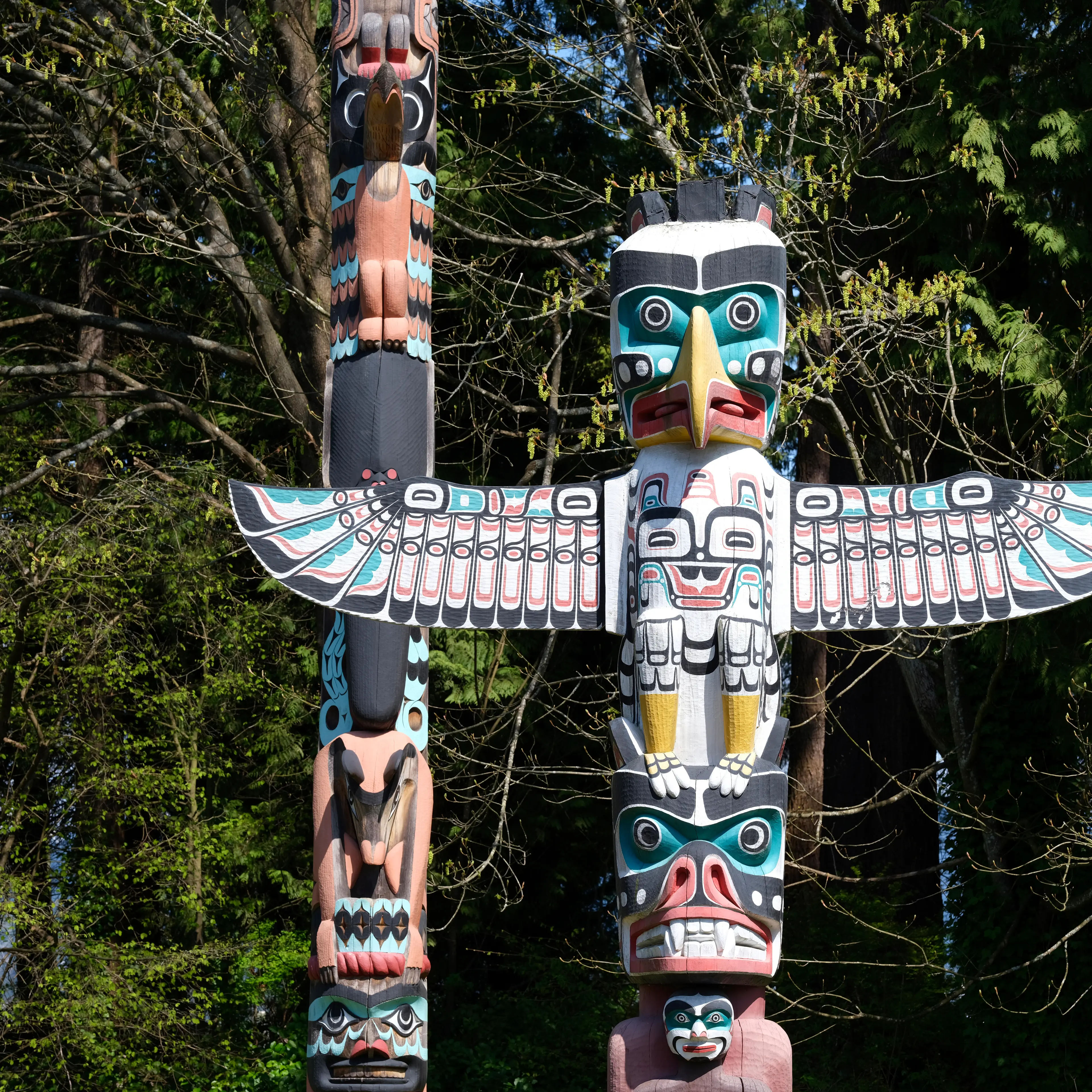 Brockton Point Totem Poles