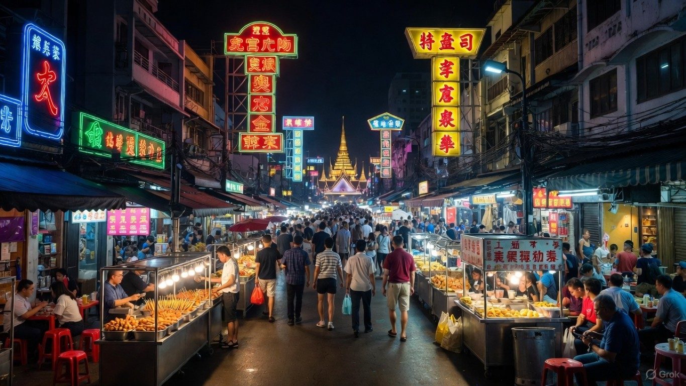 Yaowarat Road Food Stalls