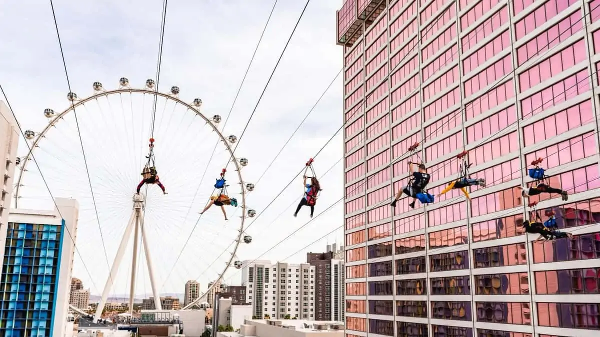 Zip Line Las Vegas Strip Weight Limit